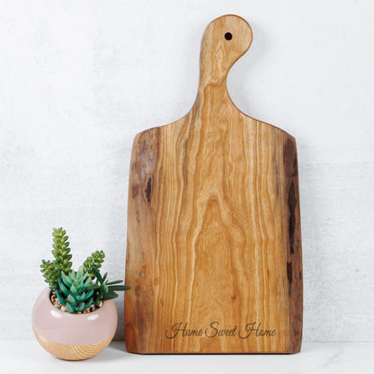 Live Edge Artisan Cherry Wood Serving Board